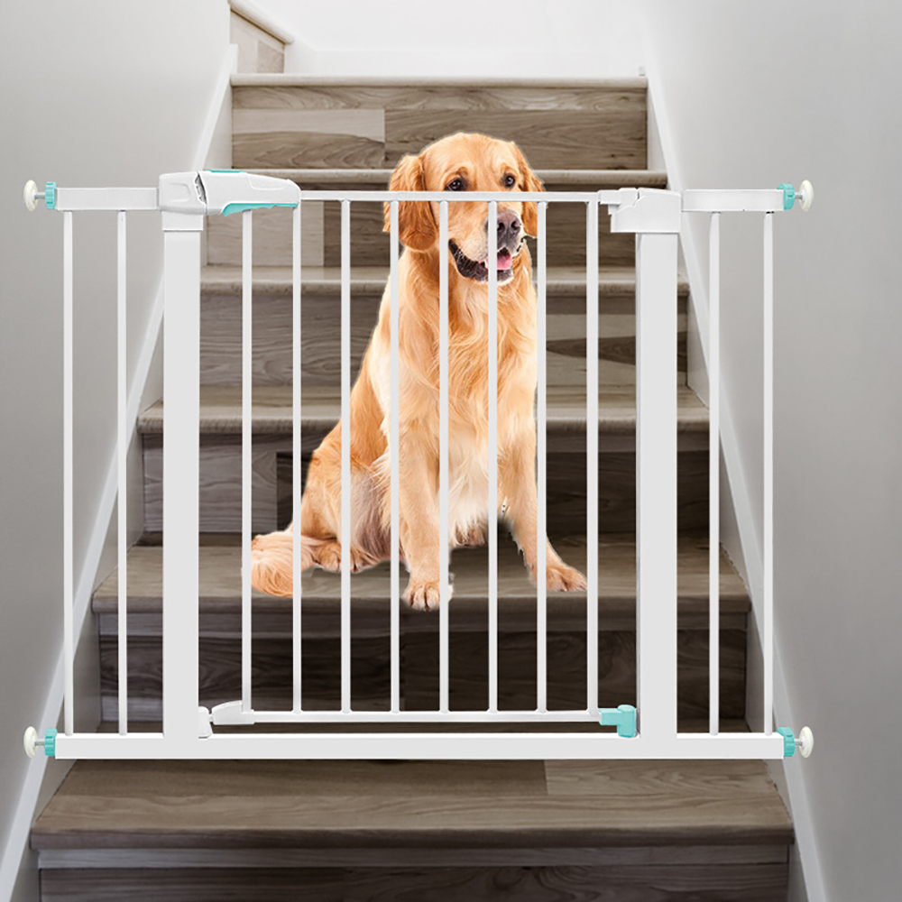 Stairway Guardrail Child Safety Gate Baby Gate Fence Guardrail Pet Isolation Dog Fence Railing Gate Guardrail 75-82cm