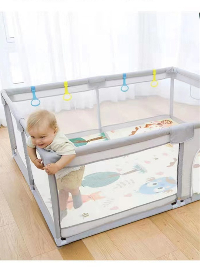 Large Space Comfortable and Breathable Baby's Indoor Game Fence Baby's Protective Fence