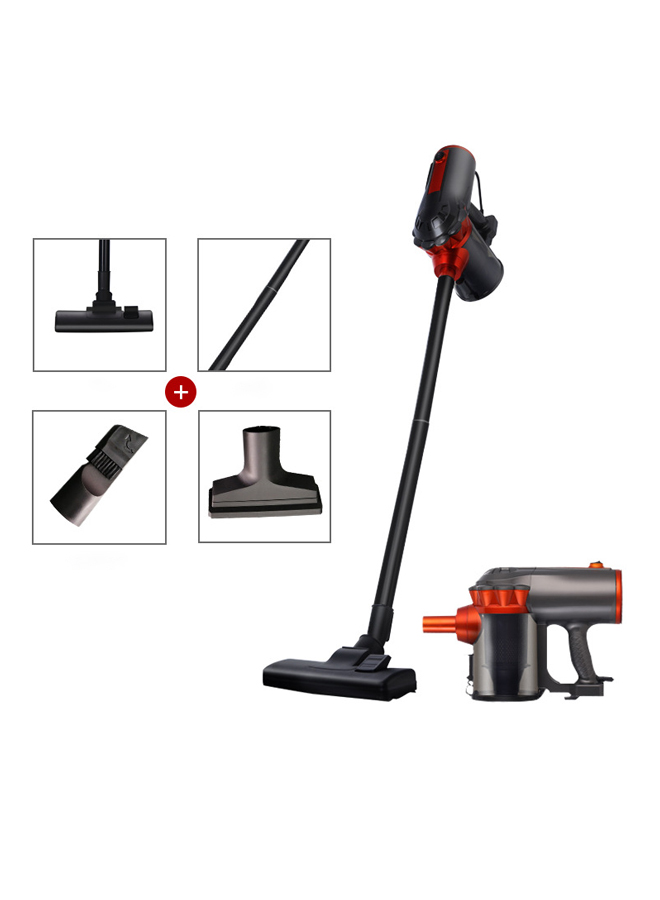 2-in-1 Wired Handheld Stick Upright Vacuum Cleaner with 5m Power Line 1.5L 600W 18000Pa