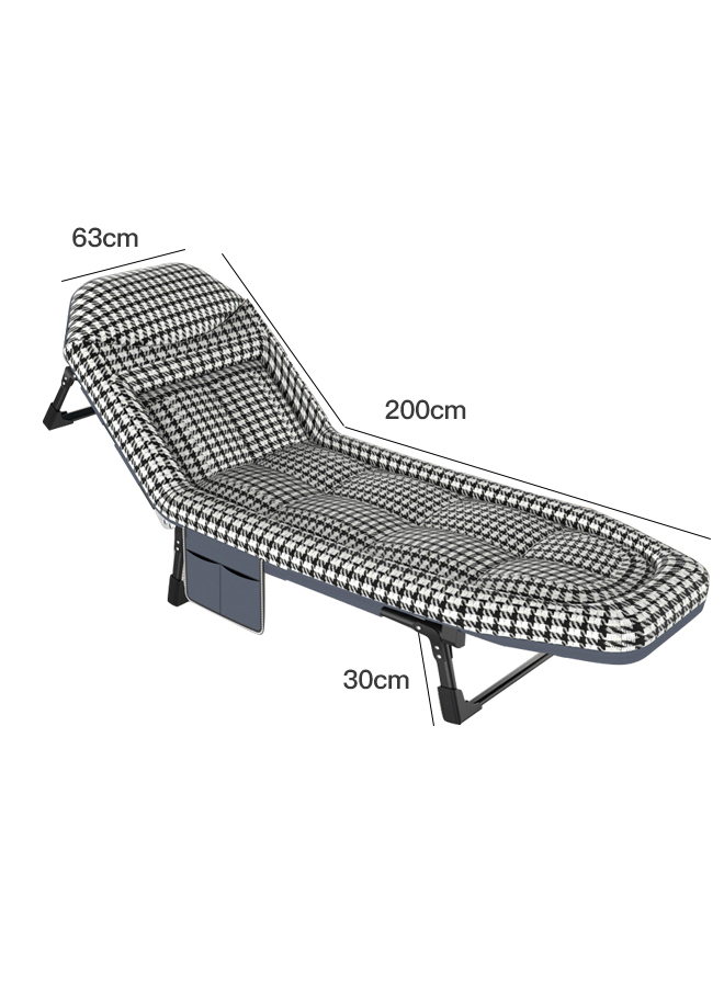 Home Camping Outdoor Portable Folding Bed 200*65*30cm