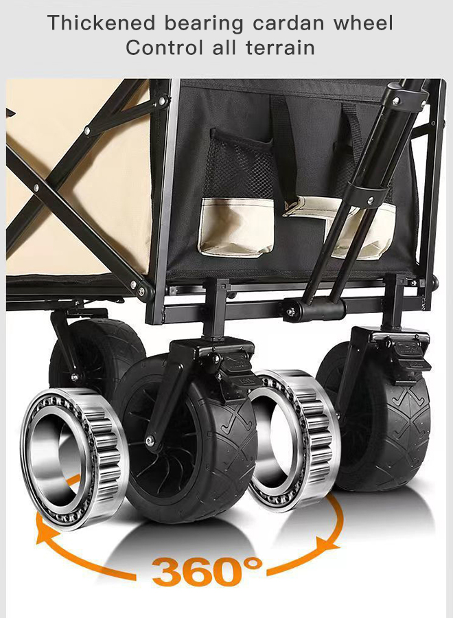 Outdoor Camper Trolley Without Table