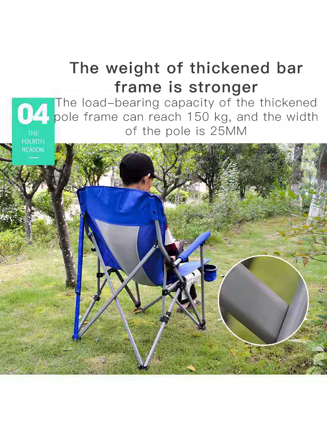 Outdoor Folding Leisure Canvas Armchair