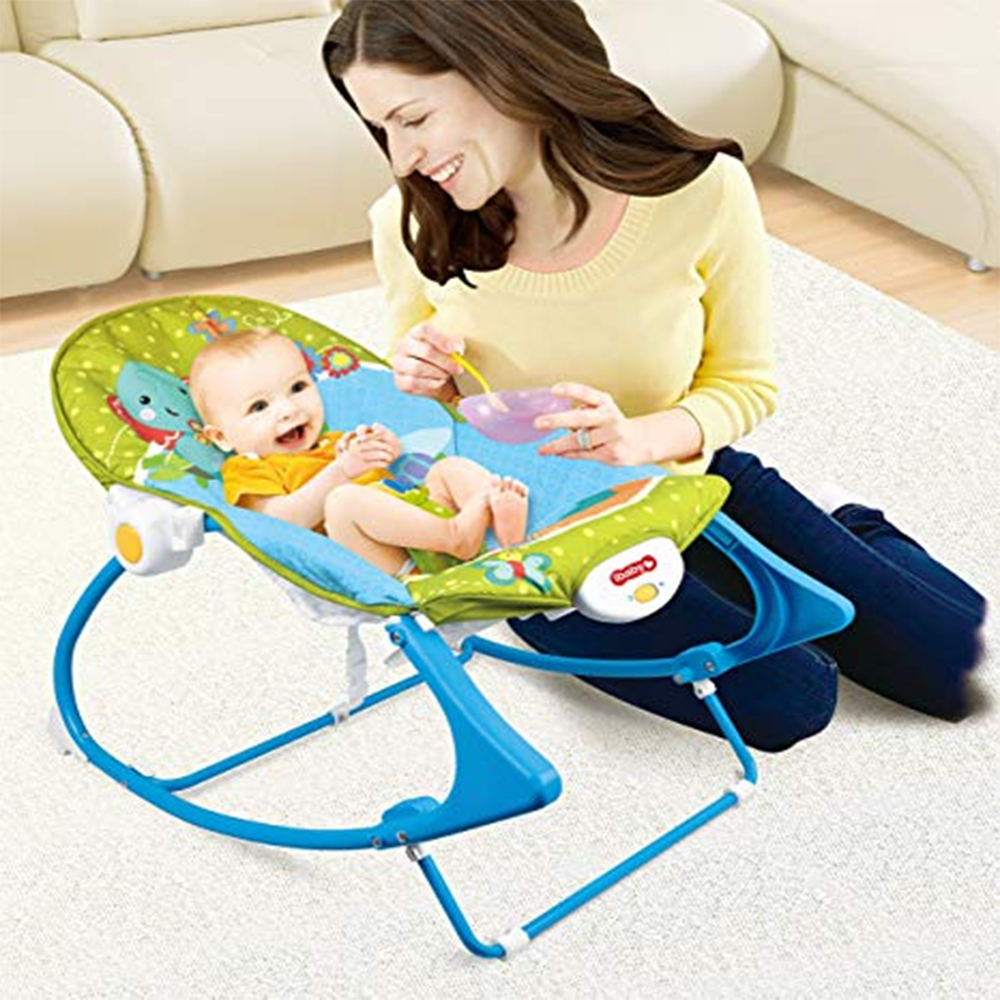 Infant To Toddler Rocker Multifuntional Vibrating Baby Rocking Chair