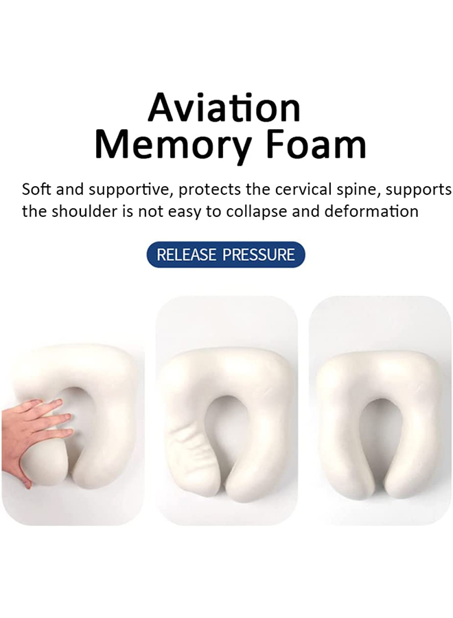 Memory Cotton U-shaped Pillow Travel Cervical Pillow
