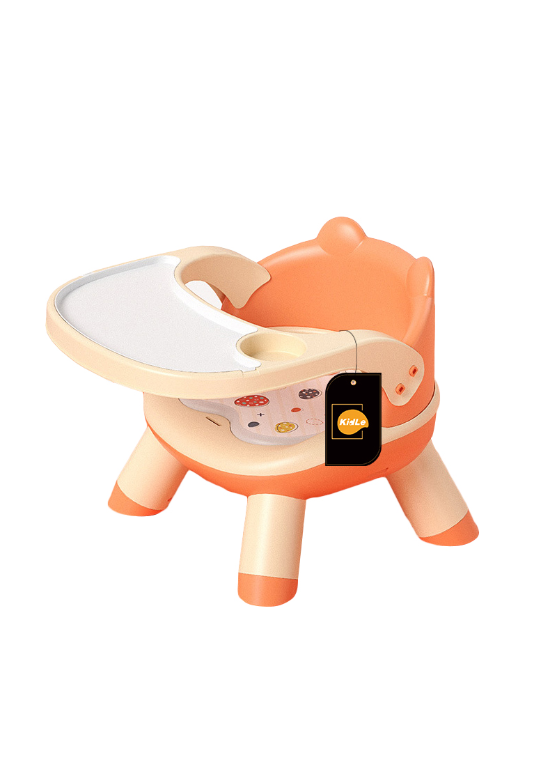 Convenient, Breathable and Reinforced Baby Music Heightening Dining Chair