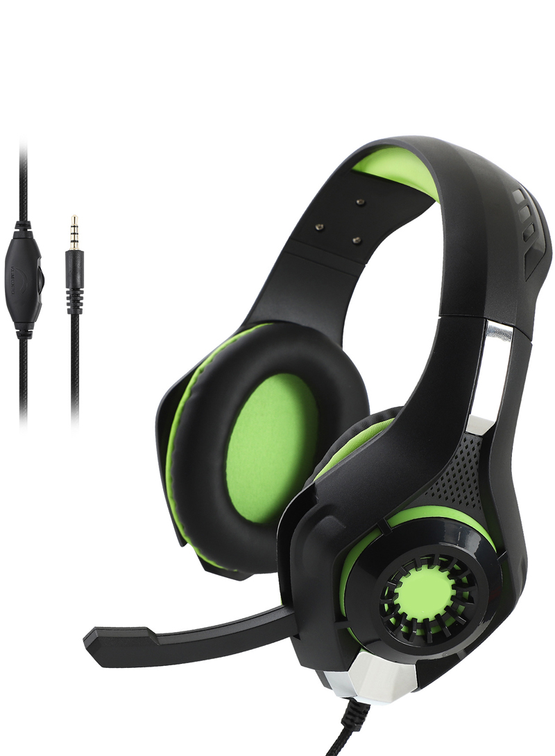 FX-02 Wired Over Ear Gaming Headset Stereo Sound with Microphone