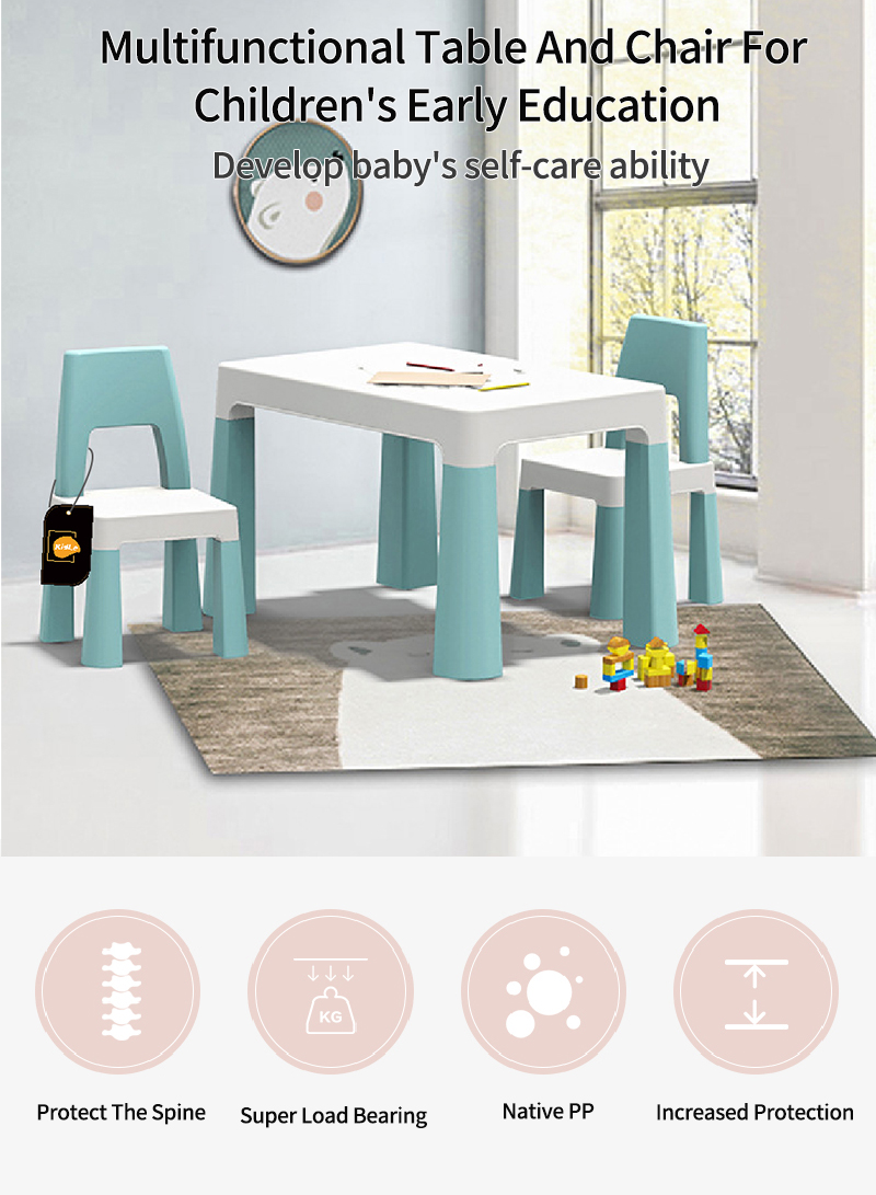 Kindergarten Children's Table And Chair Set Home Plastic Table And Chair Painting Baby Study Table Children's Toy Table