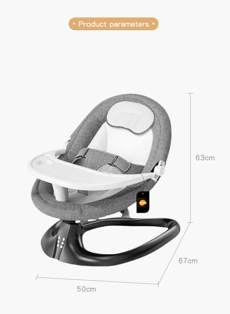 Baby Electric Rocking Chair Newborn Baby Sleeping Bassinet Comfort Chair