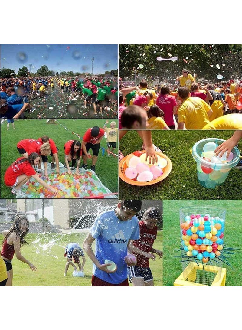 111 pcs Water Balloon Quick Filling Water Balloon Water Fight Toy