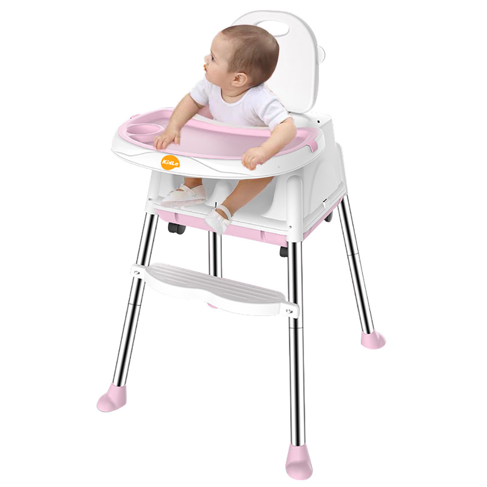 Children's Dining Chair Large Baby Portable Home Adjustable Multi-functional Back Dining Chair