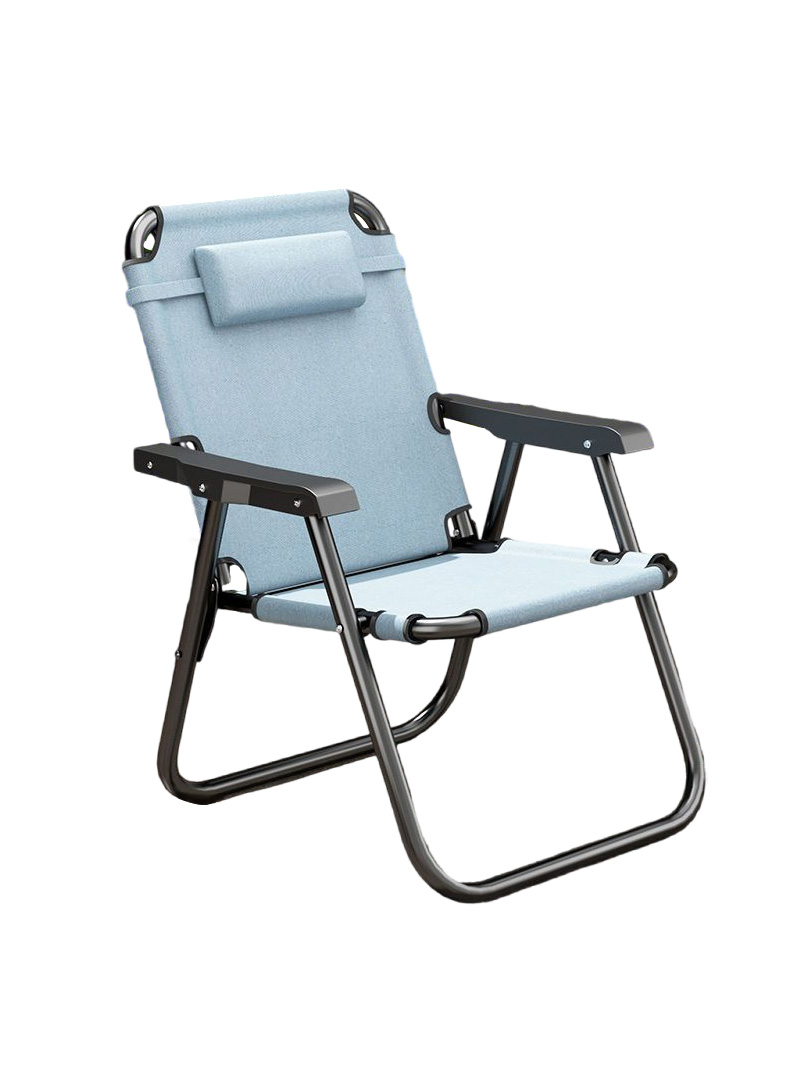 Ultra-Light Portable Leisure Chair Outdoor Folding Chair, Suitable for Camping, Beach, Camping 54*46*89CM