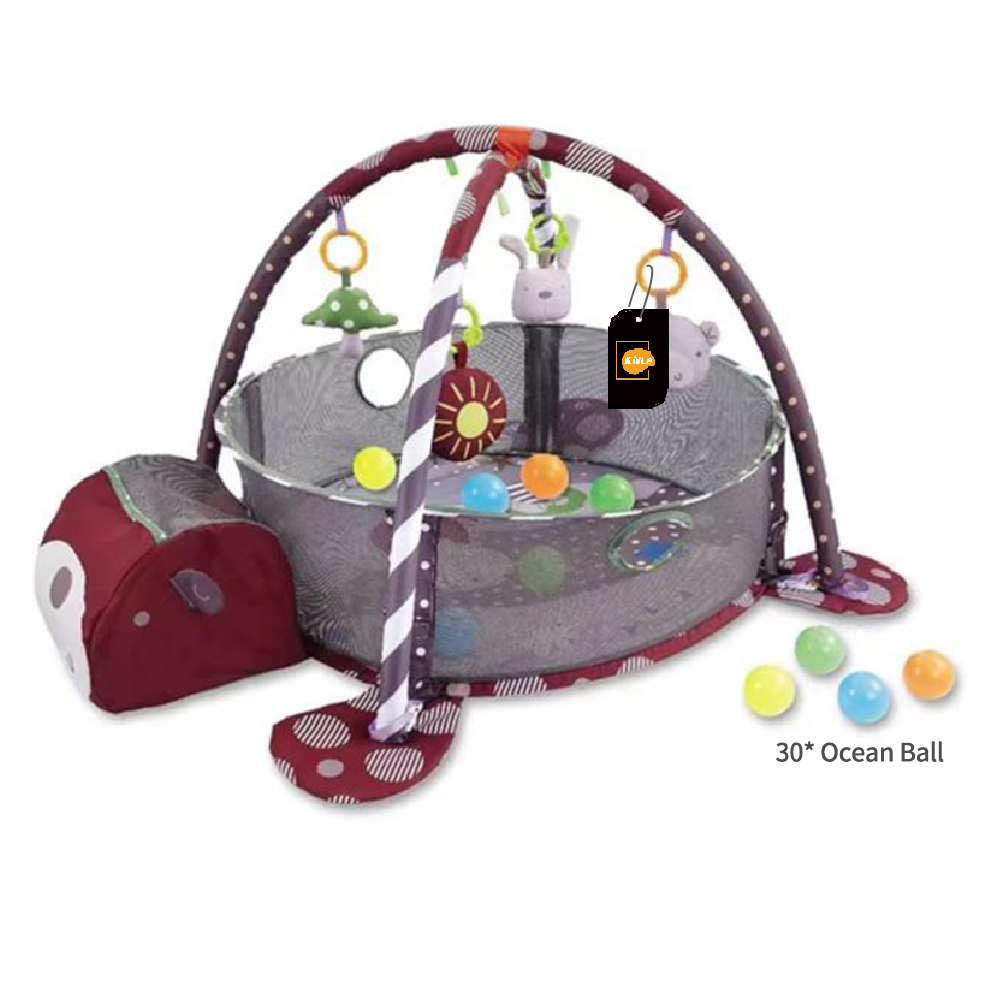 3 In 1 Kids Plays Mat Gym Activity Play Hanging Toys Balls Infant Floor Crawling Chritmas Birthday Gift Unisex Boys Girls