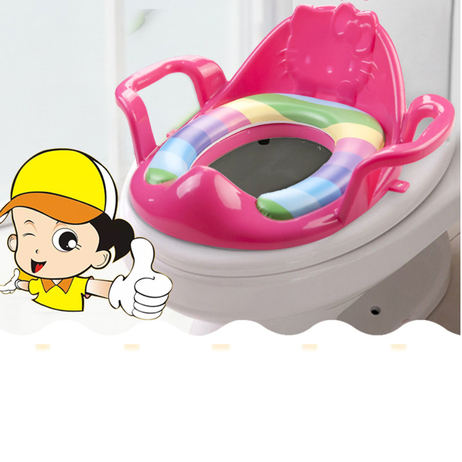 Children's toilet seat, baby bedpan, suitable for boys and girls aged 1-6