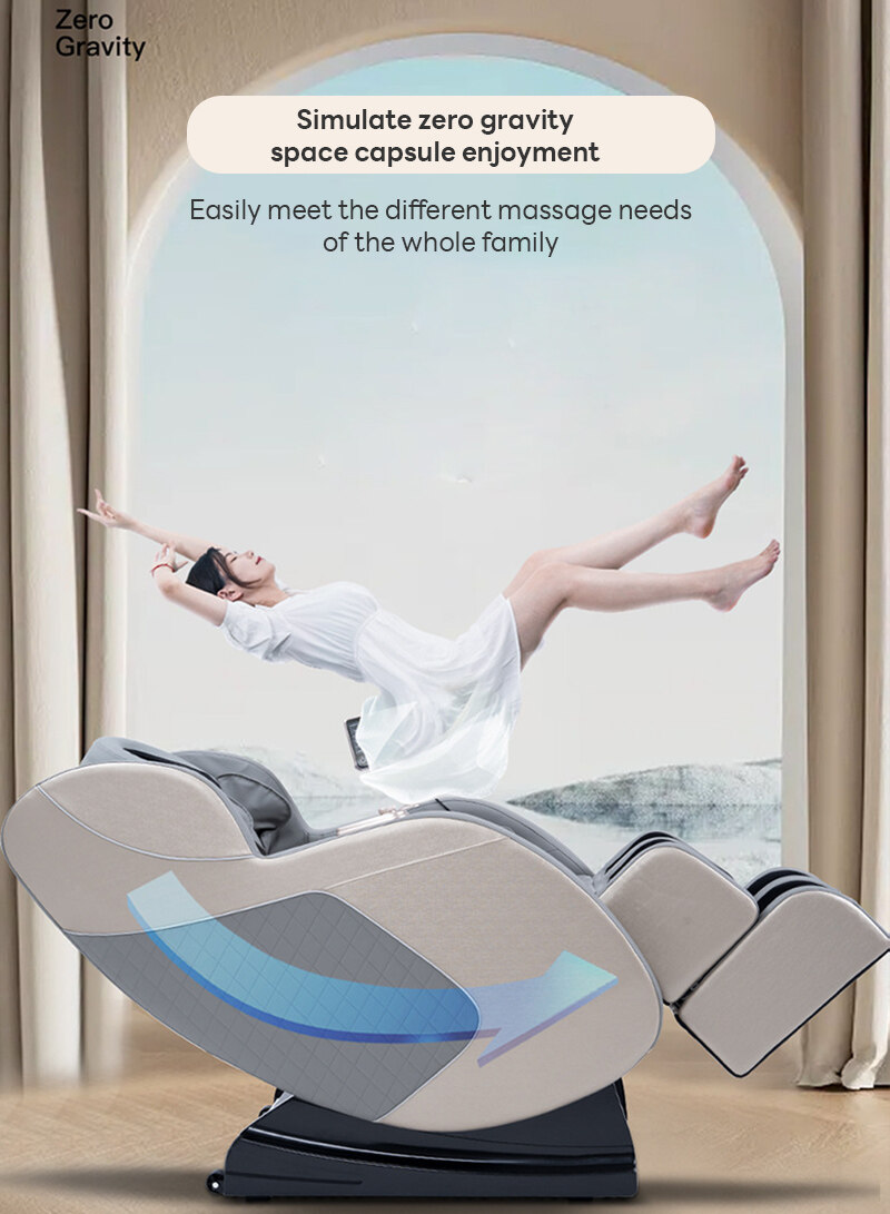 Multifunctional Home Smart Voice Massage Chair, Full Body Luxury Space Capsule Electric Massage Sofa Chair