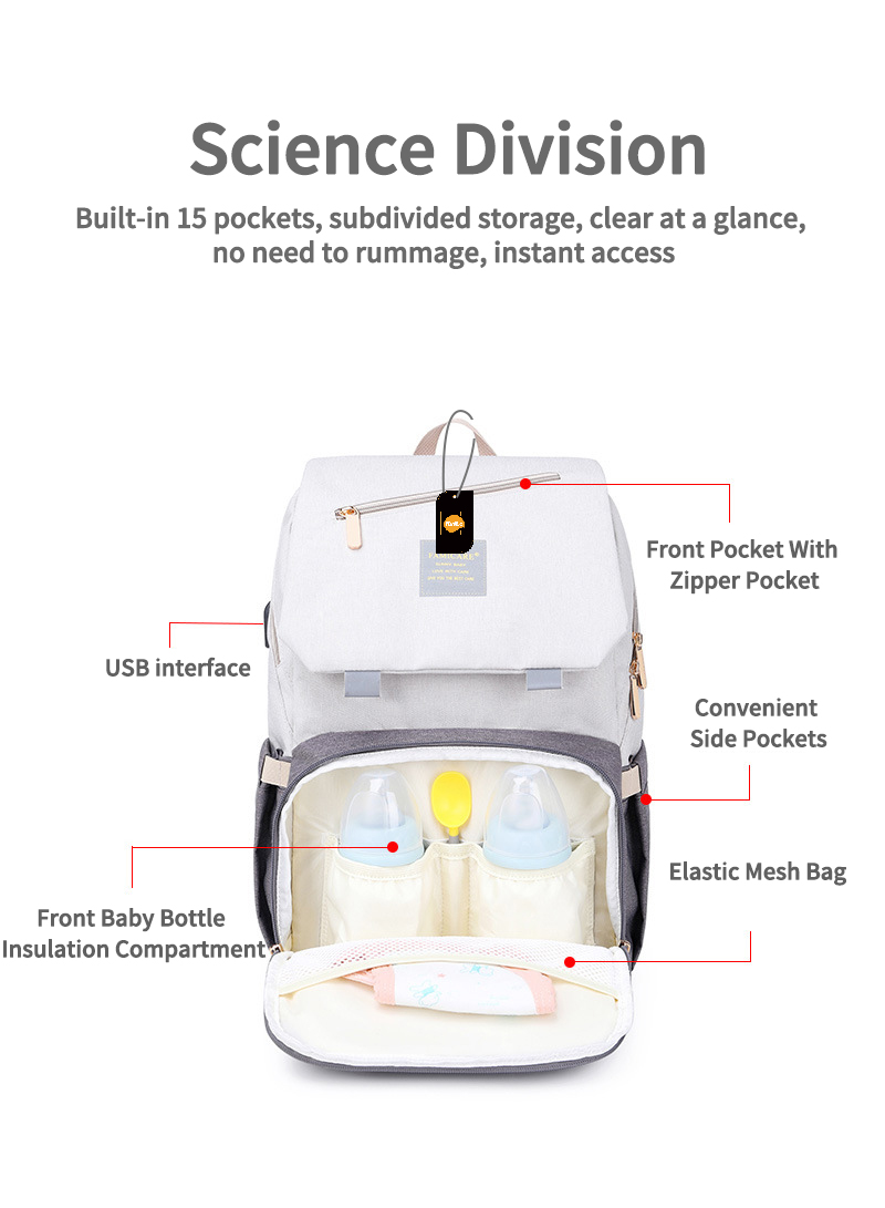 Maternity Bag Mummy Bag Multi-functional Backpack Mother And Baby Bag 2022 New Mummy Bag Waterproof Mother Bag Outing Backpack