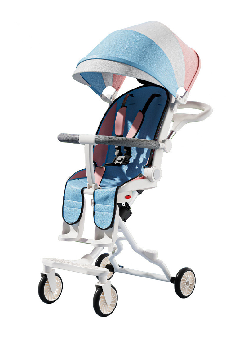 Portable Folding Stroller for Infants and Young Children