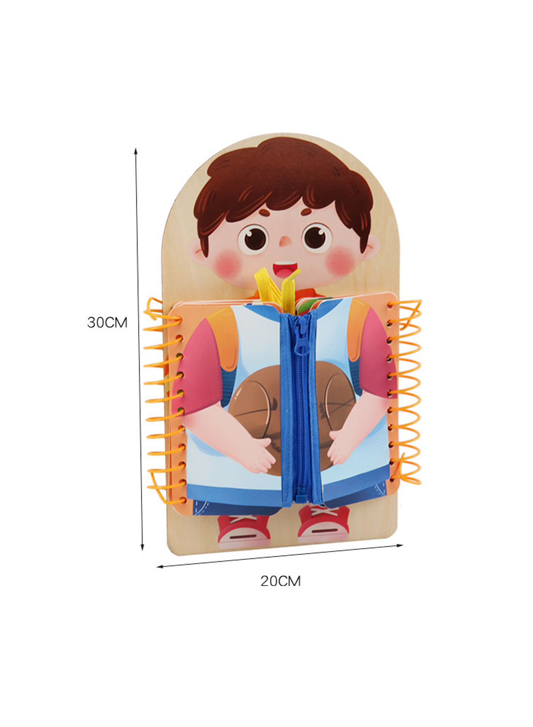 Montessori Teaching Aids, Early Education Toys, Multi-layer Board, Multifunctional Dressing