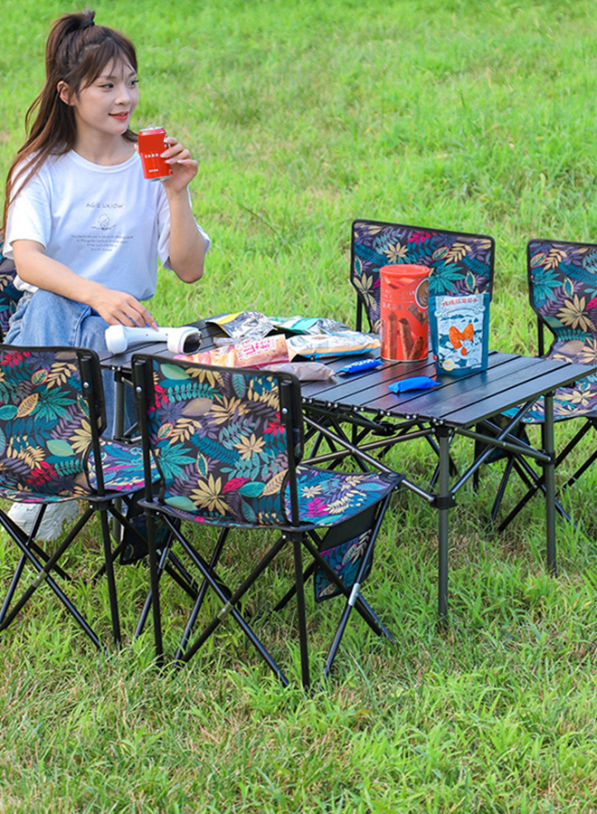 Outdoor Camping Portable Folding Table 95*57*50cm