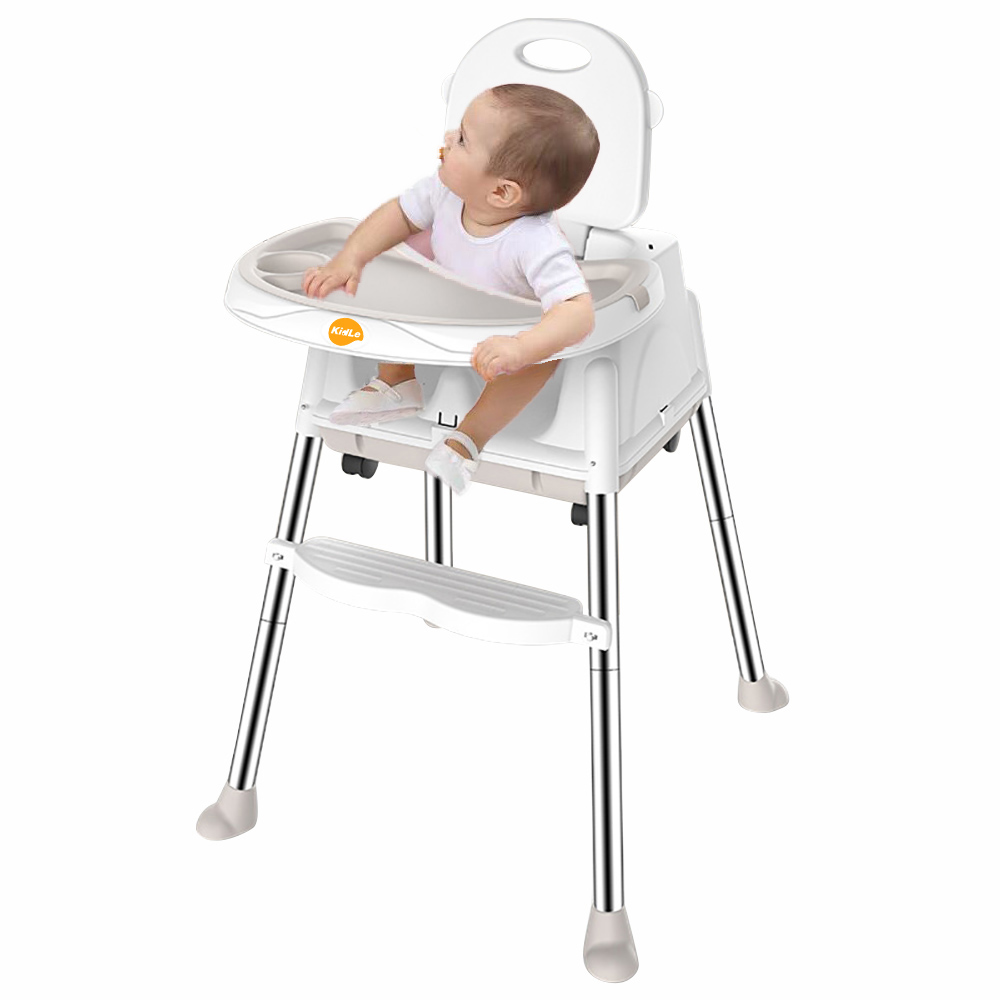 Children's Dining Chair Large Baby Portable Home Adjustable Multi-functional Back Dining Chair