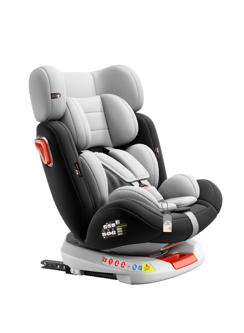 Child Seat Baby Baby Car 0-12 Years Old-3-4 Years Old 360 New Rotation