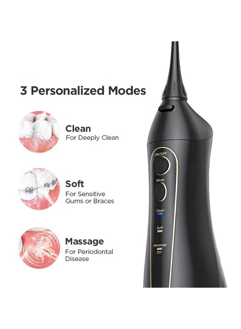 Water Flosser and Electric Toothbrush Combo - Cordless Water Flosser for Teeth - 5 Modes Sonic Electric Toothbrush, 3 Modes Portable Water Floss