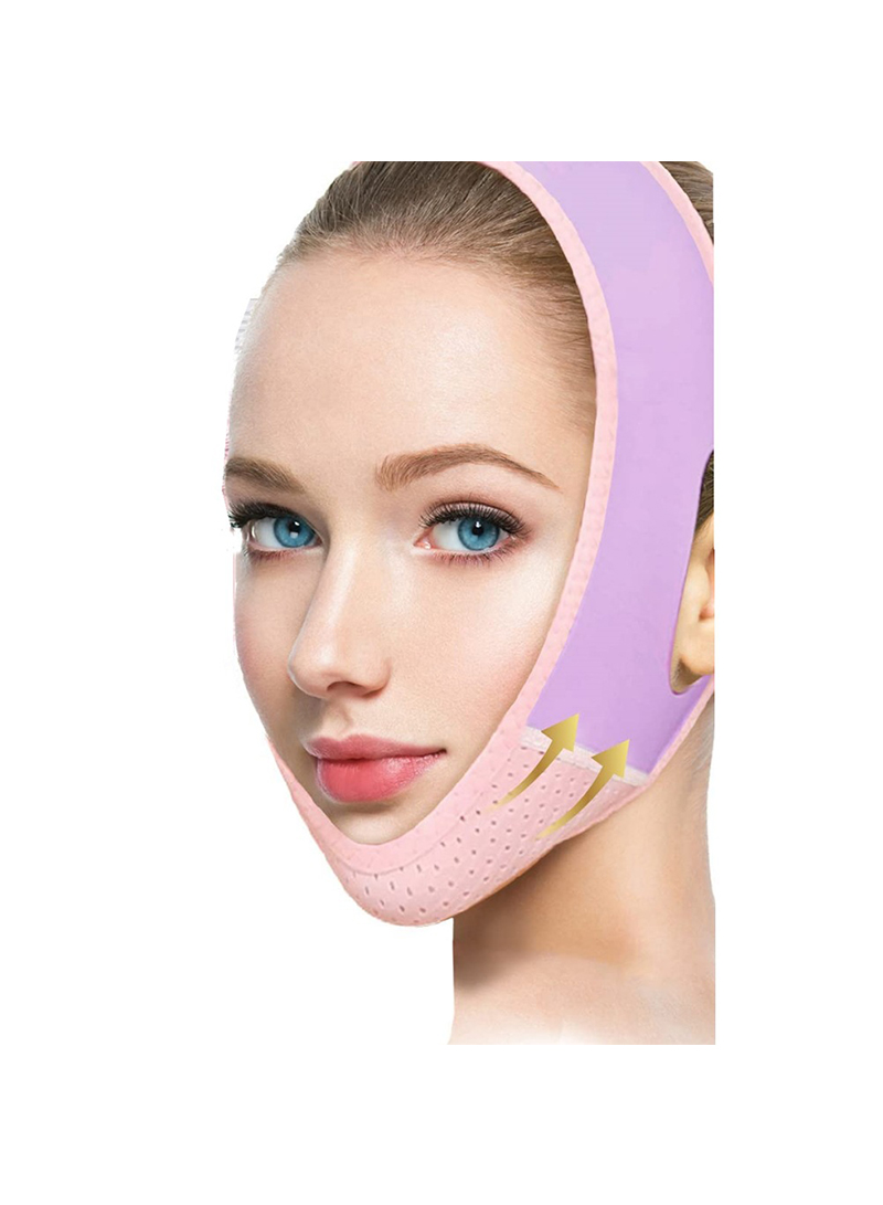 Reusable V Line Lifting Mask, Double Chin Reducer,Chin Strap,Face Belt,Lift And Tighten The Face To Prevent Sagging, Create A V Shaped Face Full Of Vitality