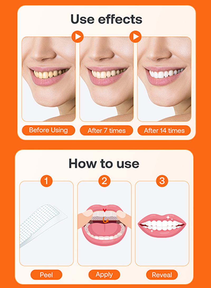 Teeth Whitening Strip for Sensitive Teeth