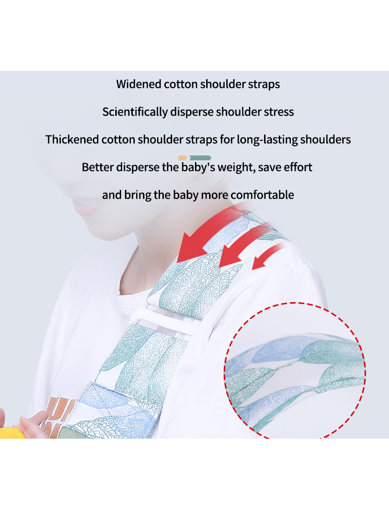 In Summer, Go Out To The Newborn Baby Holding Baby Artifact Small Month-old Pre-holding Horizontal Hug Simple Light Strap Suspender