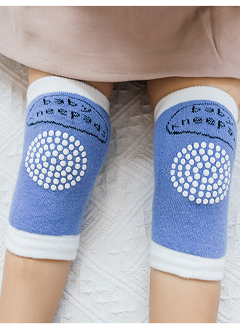 Baby Knee Pads Crawling Anti Slip Knee Pure Cotton Knitted Breathable Knee Pads