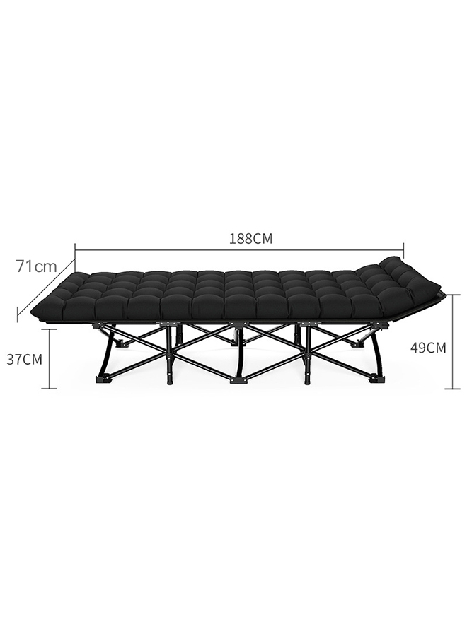 Outdoor Portable Large Folding Bed for Camping 188*71*37cm