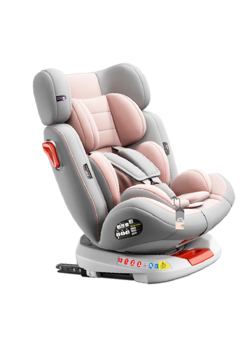 Child Seat Baby Baby Car 0-12 Years Old-3-4 Years Old 360 New Rotation