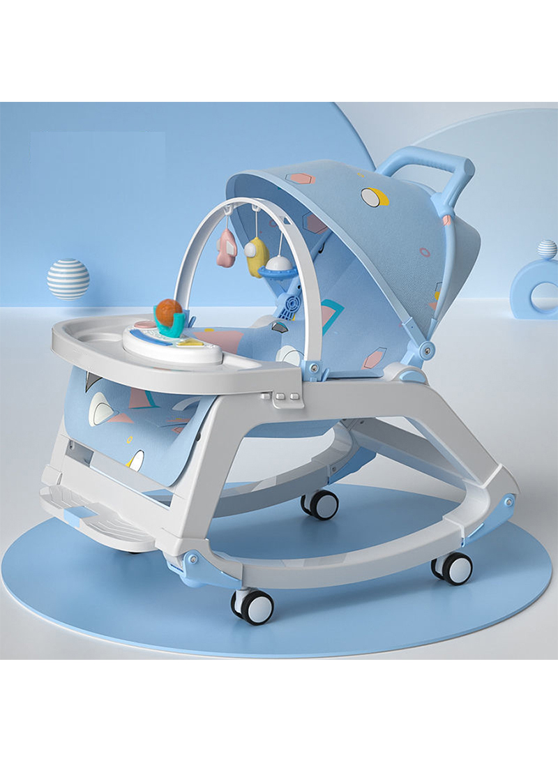 Multifunctional baby rocking chair car, baby sleeping cradle, baby rocking chair
