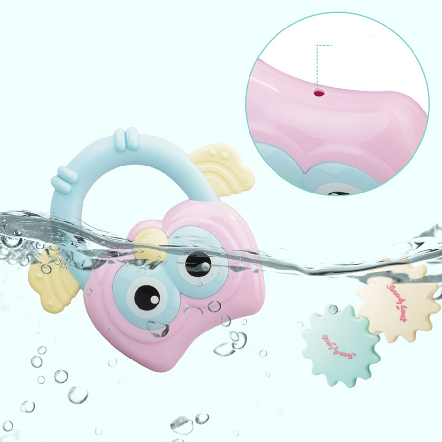 New baby molar stick hand ring, newborn molar glue that can be boiled in high temperature water, hand ring toy set