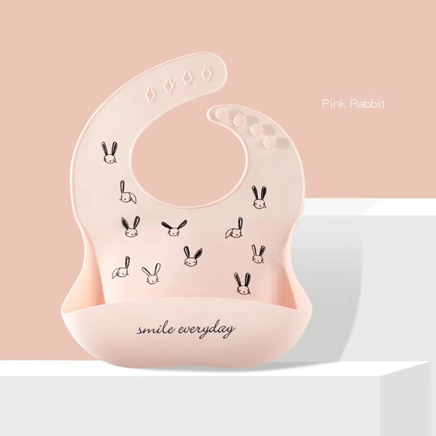 New Mother And Baby Products Baby Bib Waterproof Children's Silicone Bib