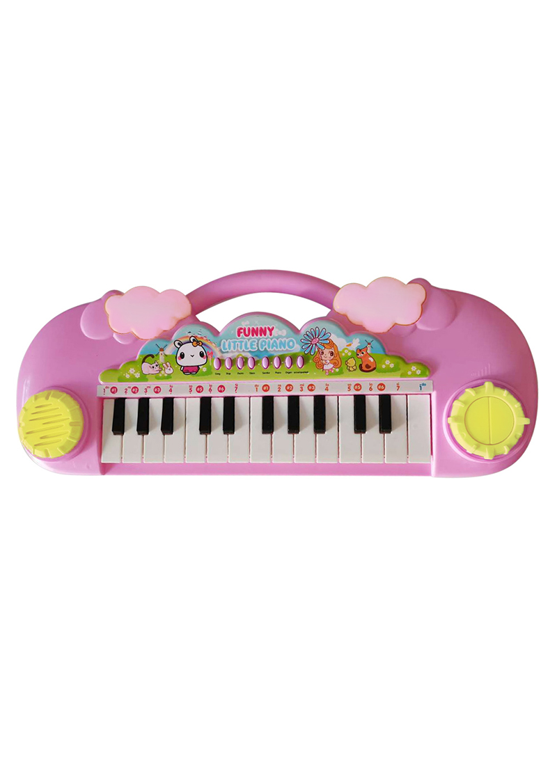 Children's musical instrument toy electronic piano 24-key simulation piano educational toy baby musical instrument can be connected to USB playback