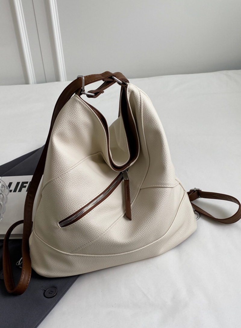 Women's Large Capacity Casual Shoulder Crossbody Bag Tote Bag Backpack 35*14*34CM