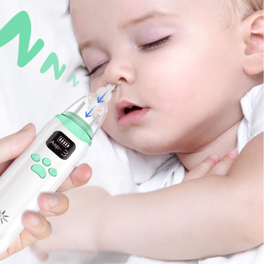 Baby nasal aspirator, children's stuffy nose and mucus cleaning electric cleaning