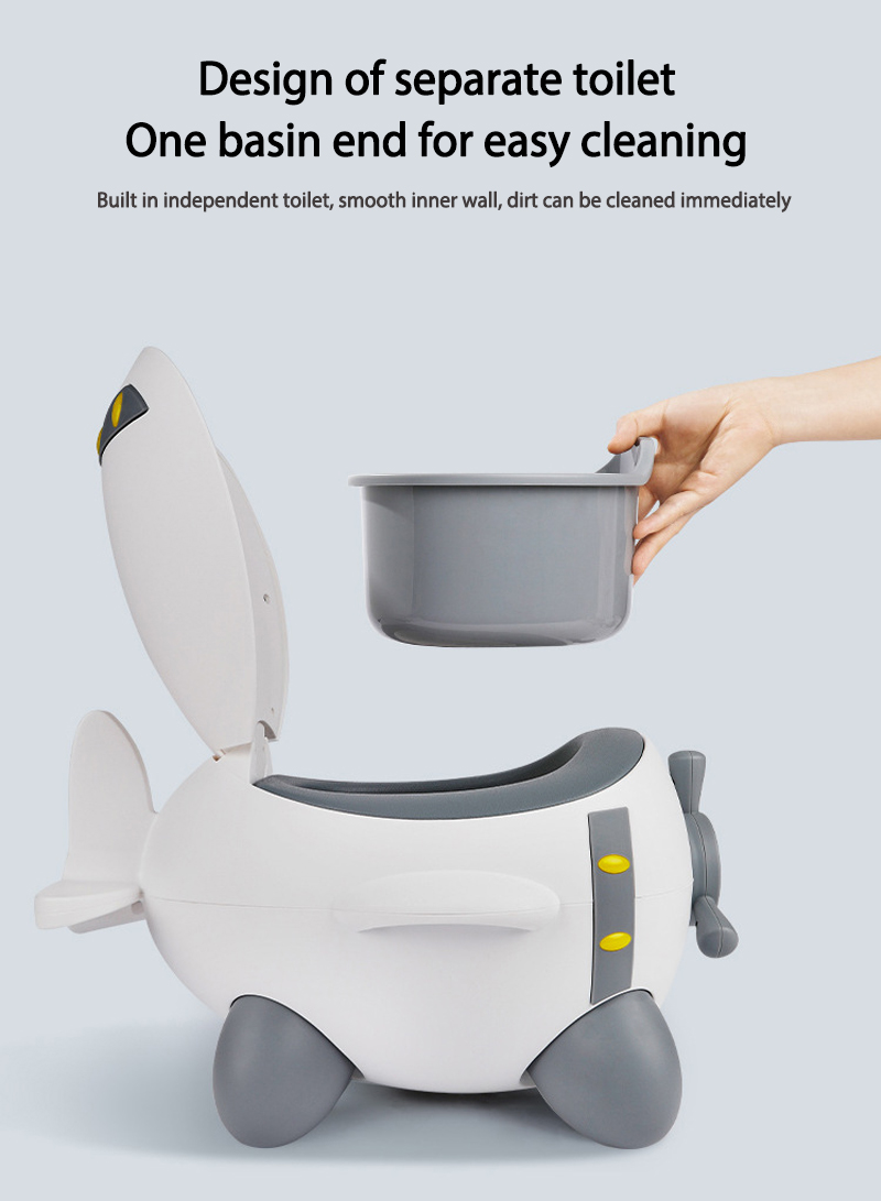Convenient Cute and Creative 360 ° Anti Rollover Baby Toilet Training