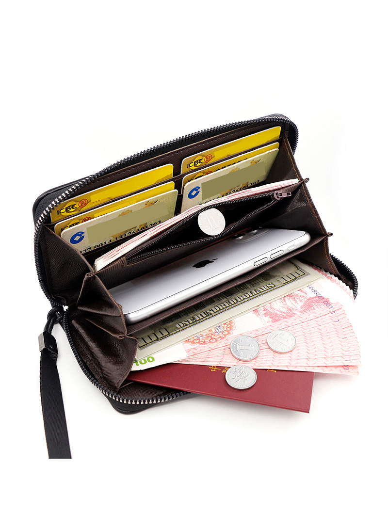 Women's Large Capacity Long Wallet Handbag 20 * 10 * 3CM