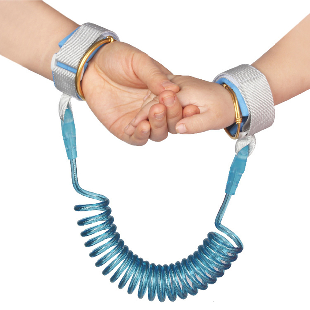 Infants And Young Children Anti-lost Traction Rope 2 Meters Shrink Traction Bracelet Baby Go Out Safety Anti-lost Rope