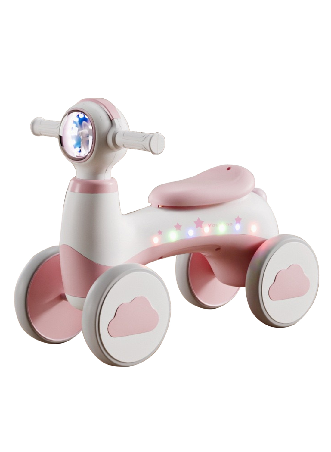 Children's Scooter Four Wheel Balance Toy Car Toddler 135° Rotatable Handlebars, and Smooth EVA Tires for Safe and Comfortable Riding