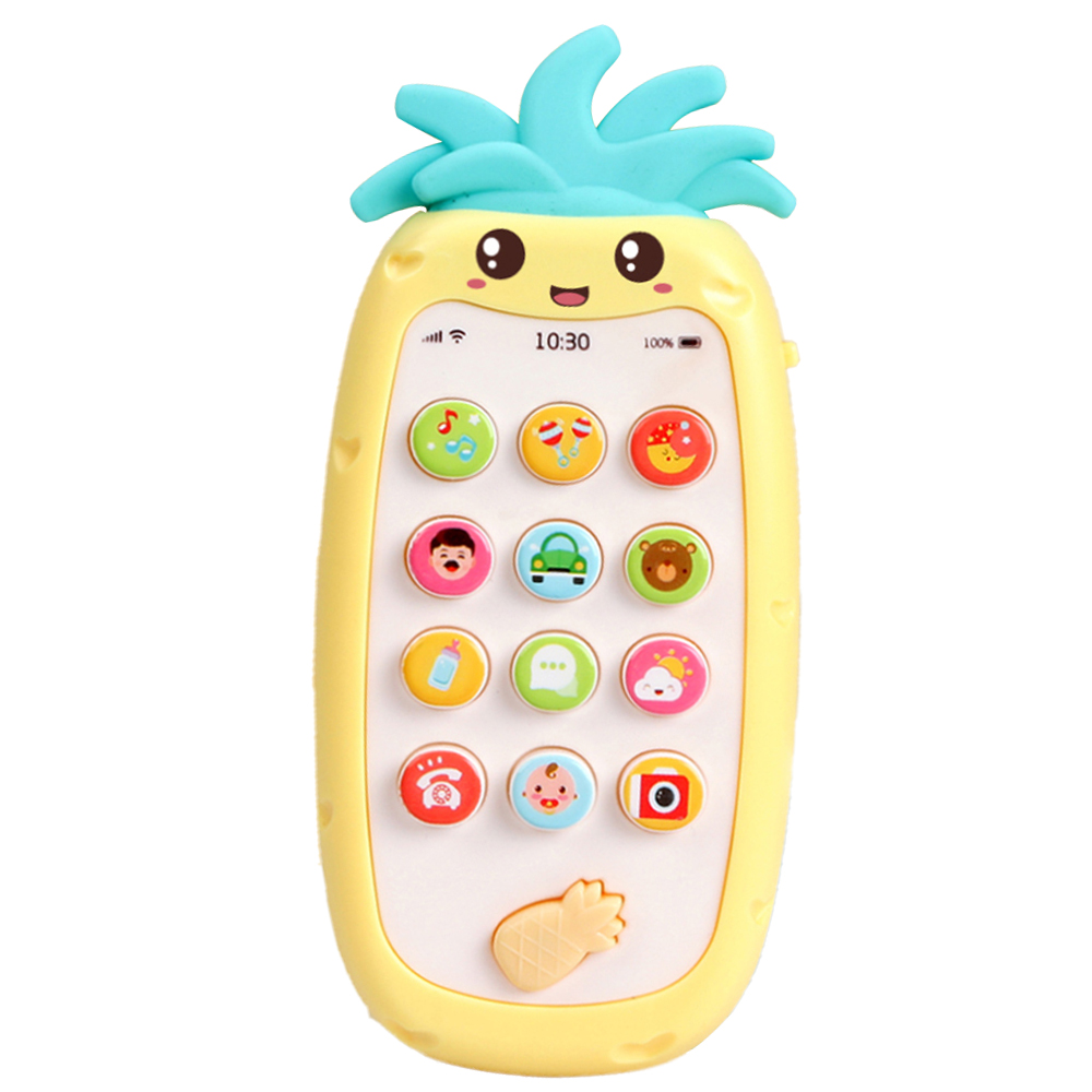 Educational Baby Simulation Phone Early Education Music Story Simulation Mobile Phone Remote Control Toy
