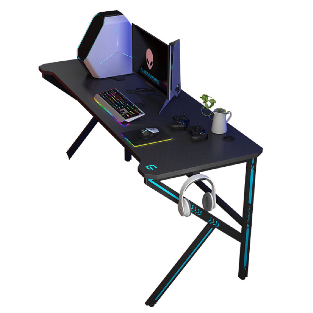 Home K-shaped Gaming Computer Table