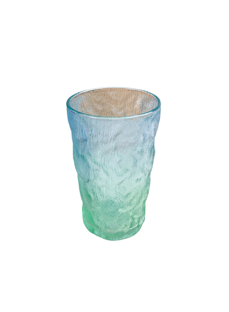 Creative Water Glass With Glacier Pattern 350ml