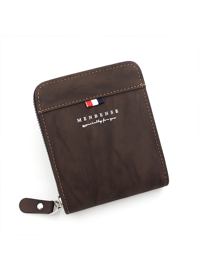 Men's Wallet Short Wallet Card Bag Certificate Bag 11.5*9.5*3cm