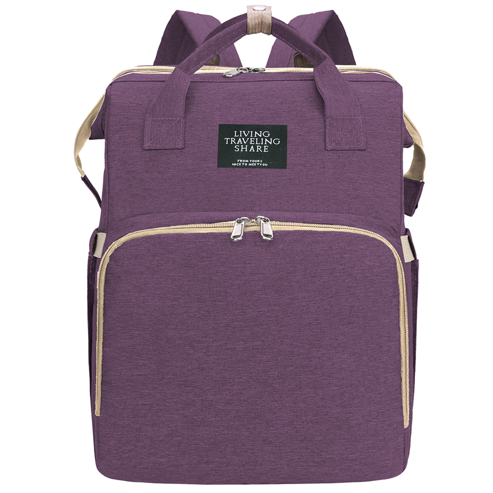Baby folding bed backpack