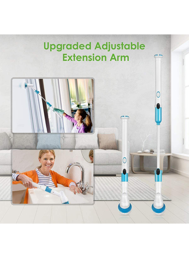 Auto Rotating Retractable Electric Cleaning Brush Set