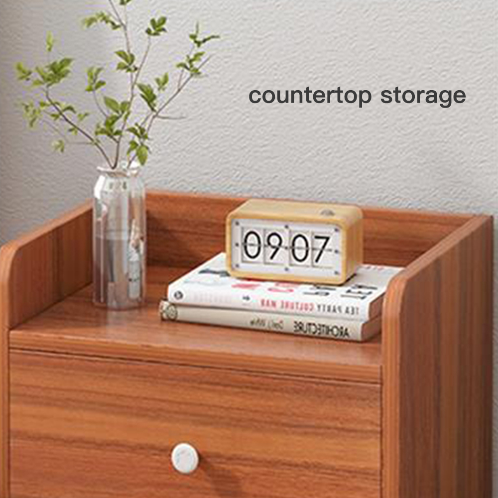 Sharpdo Nightstands Home Bedside Storage Cabinet With 2 Drawers