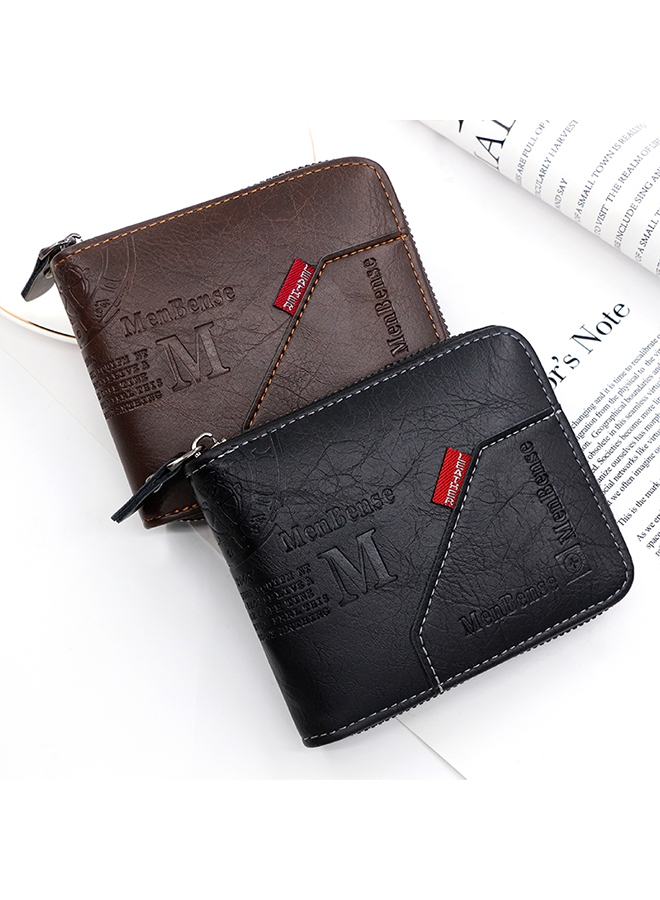 Men's Wallet Short Wallet Card Bag Certificate Bag 11.5*10*3cm