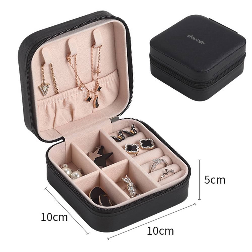 Portable Jewelry Box Jewelry Travel Storage Box